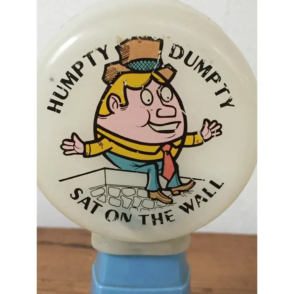 Vintage GEM Humpty Dumpty Sat On The Wall Childs Night Light Nursery Outlet Lamp
